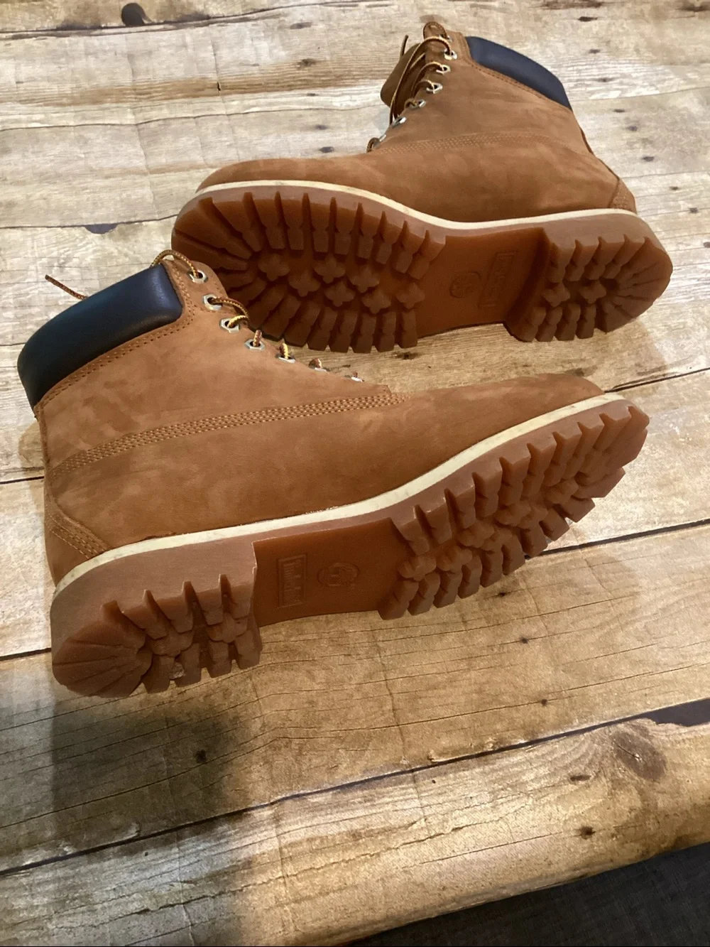 Men's  Timberland Brown Work Boots - Rugged Lace-Up